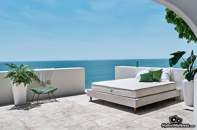 Zenhaven mattress reviews: Zenhaven mattress in nature.